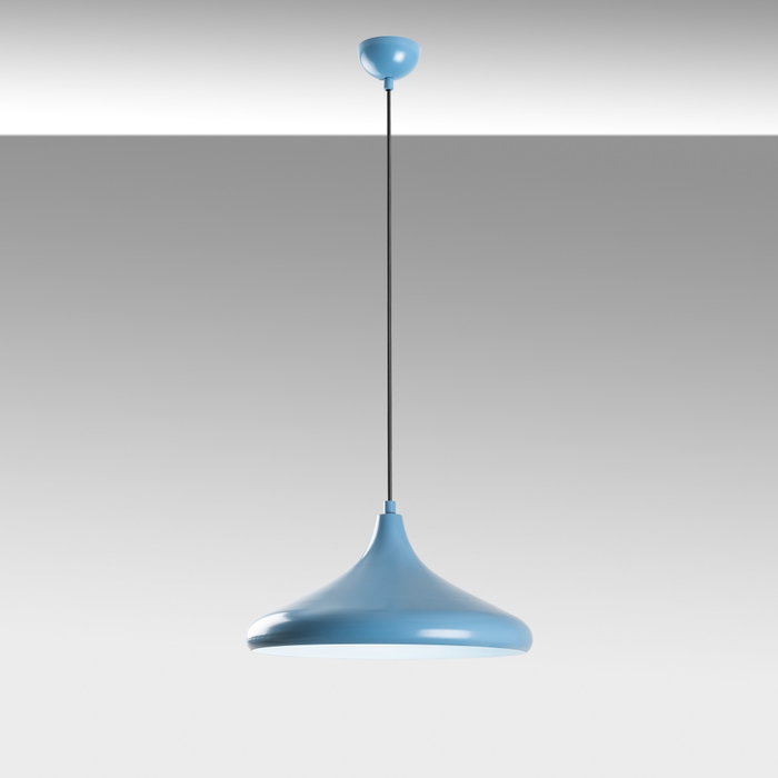 Opviq Lámpara de araña Eysan - Azul claro